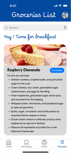 Weekly Recipes